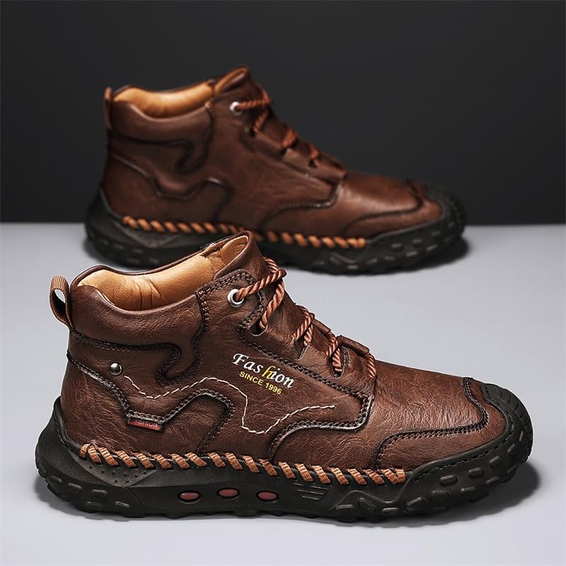 Men's Leather Casual Boots
