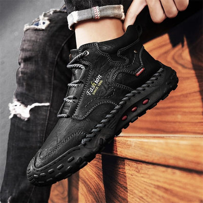Men's Leather Casual Boots