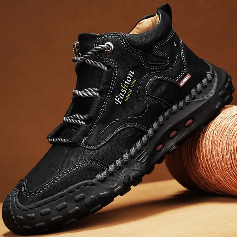 Men's Leather Casual Boots