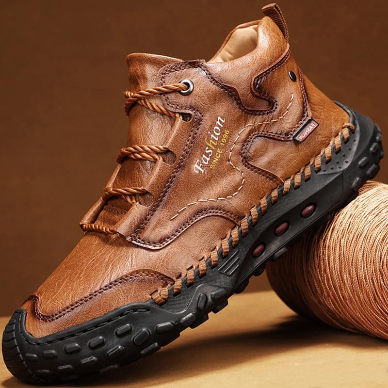 Men's Leather Casual Boots