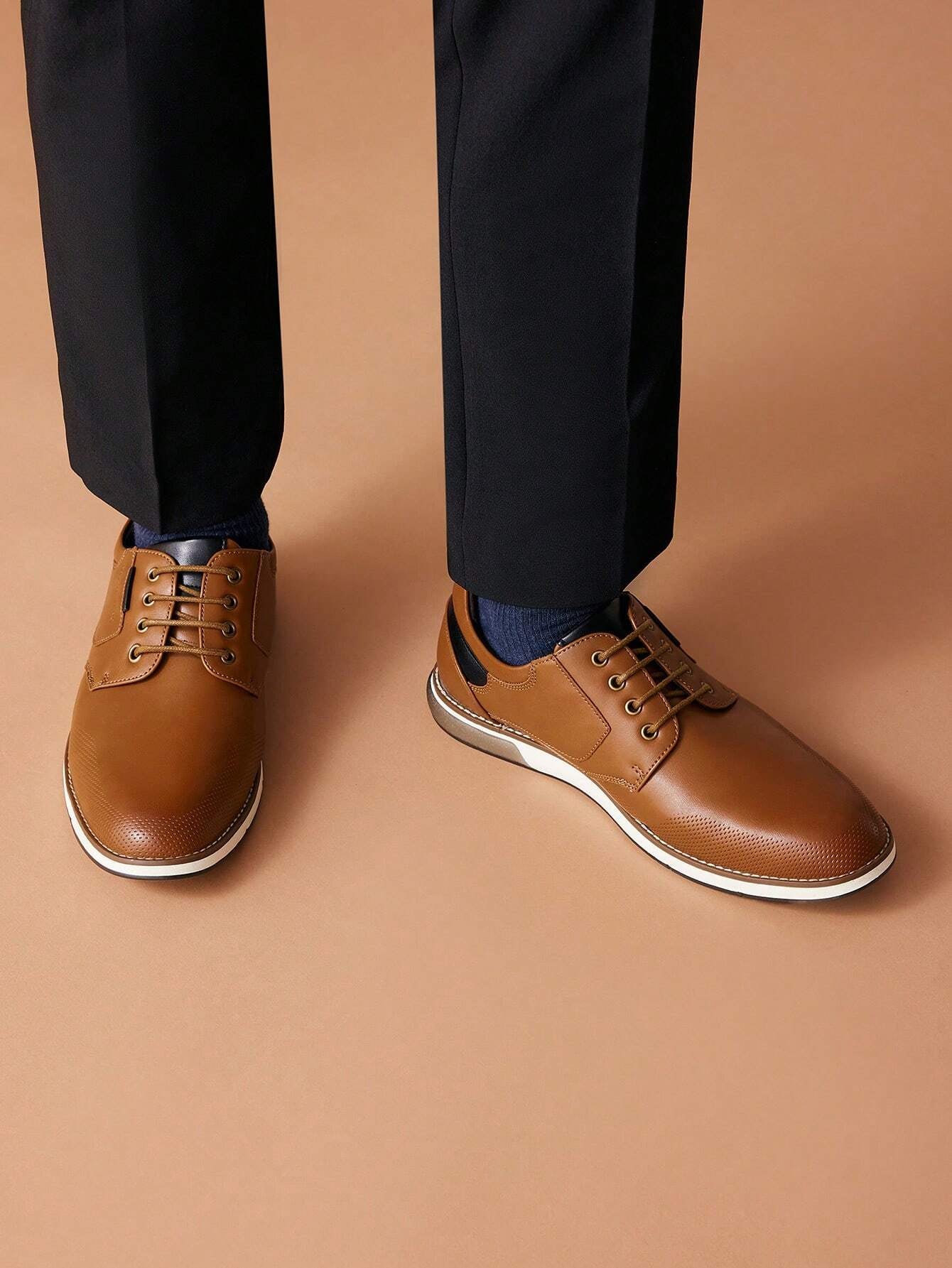 Men's Casual Dress Derby Sneakers