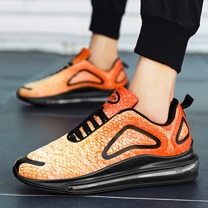 Colorful Air Cushion Shock-absorbing Casual Running Shoes