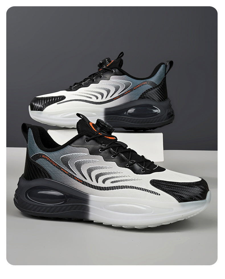 Air Cushion Swivel Buckle Running Shoes