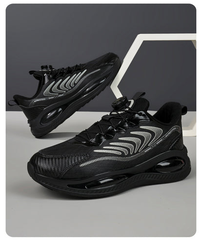 Air Cushion Swivel Buckle Running Shoes