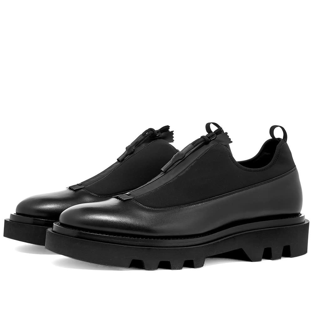 Zip Casual Leather Shoe