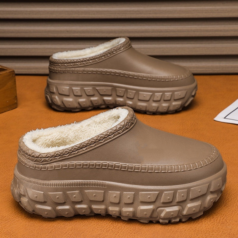 Lug Sole Insulated Water Resistant Slip On Shoes