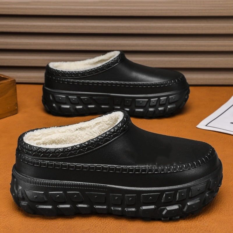 Lug Sole Insulated Water Resistant Slip On Shoes