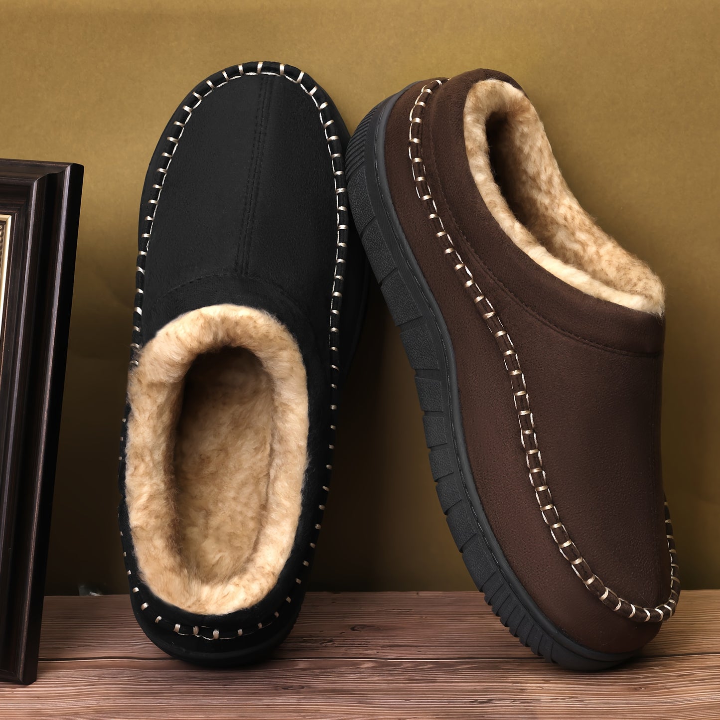 Men's Casual Plush Shoes