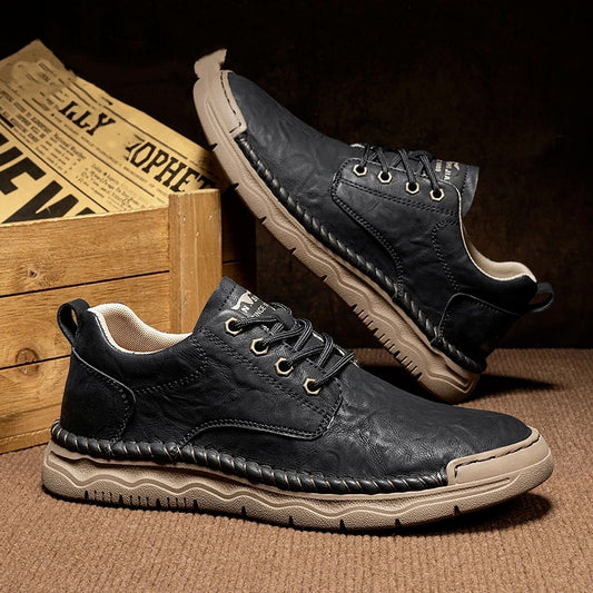 Men's Lace-up Casual Shoes
