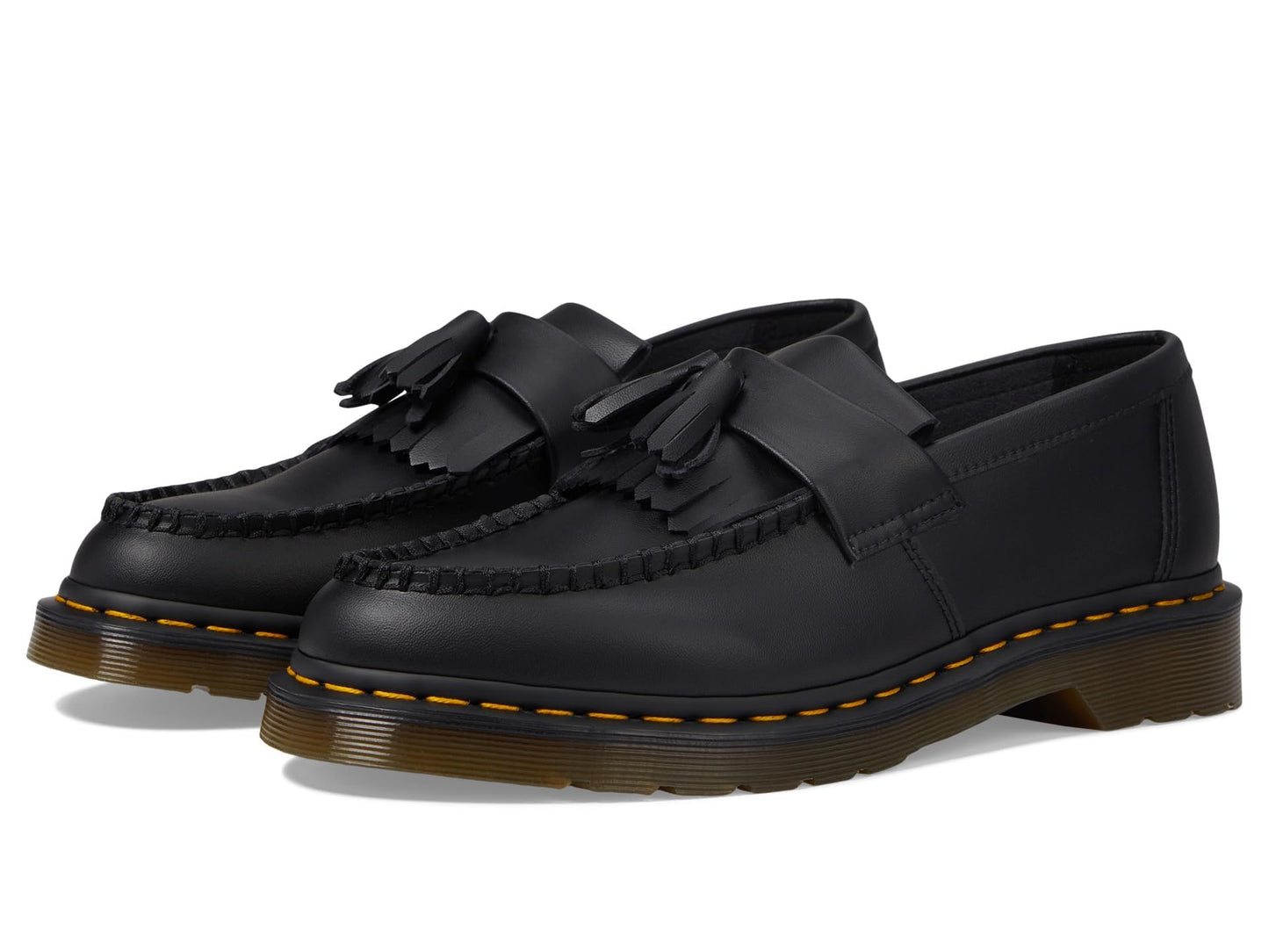 Smooth Leather Tassel Loafers