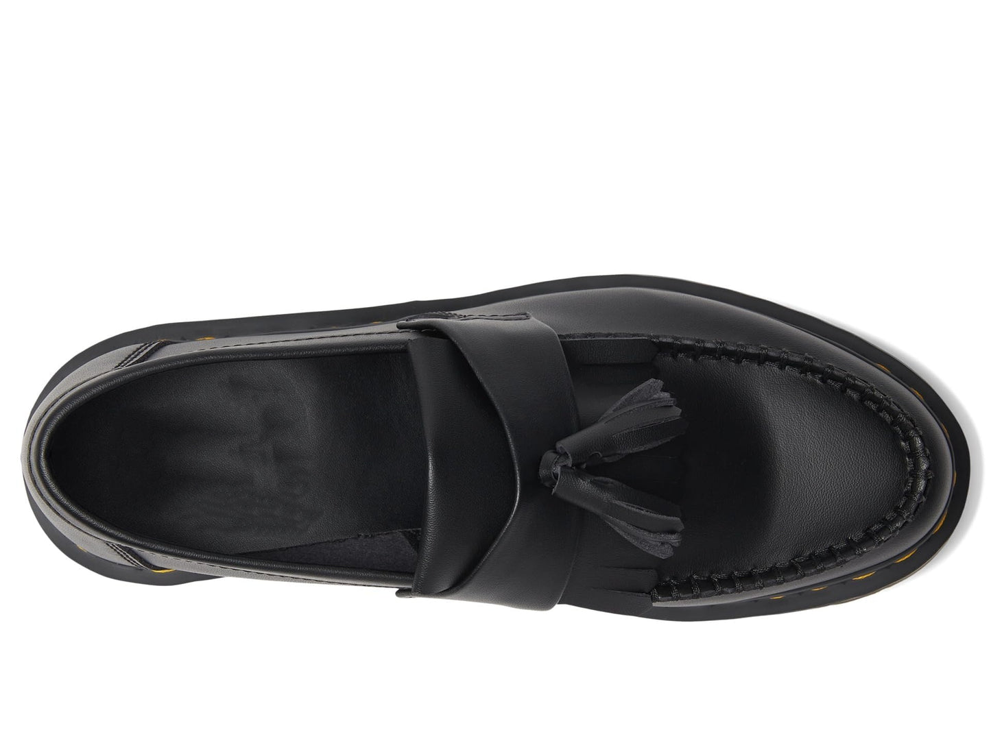 Smooth Leather Tassel Loafers