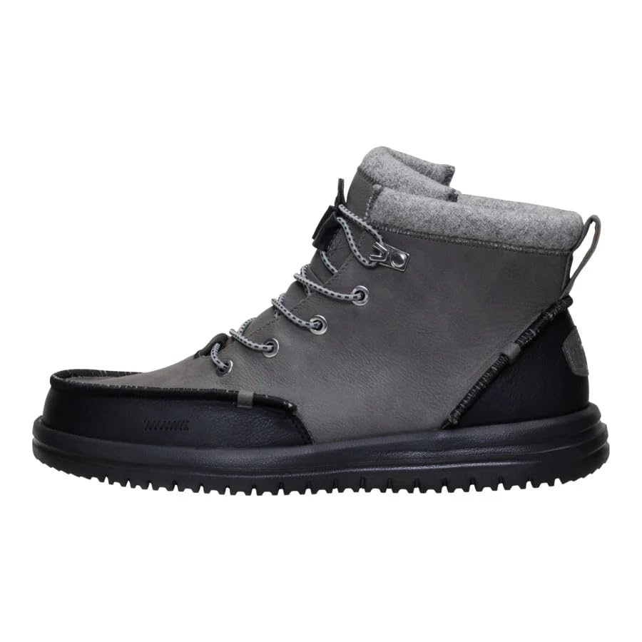 Waterproof Leather And Wool-lined Boots