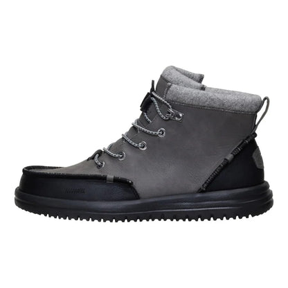 Waterproof Leather And Wool-lined Boots