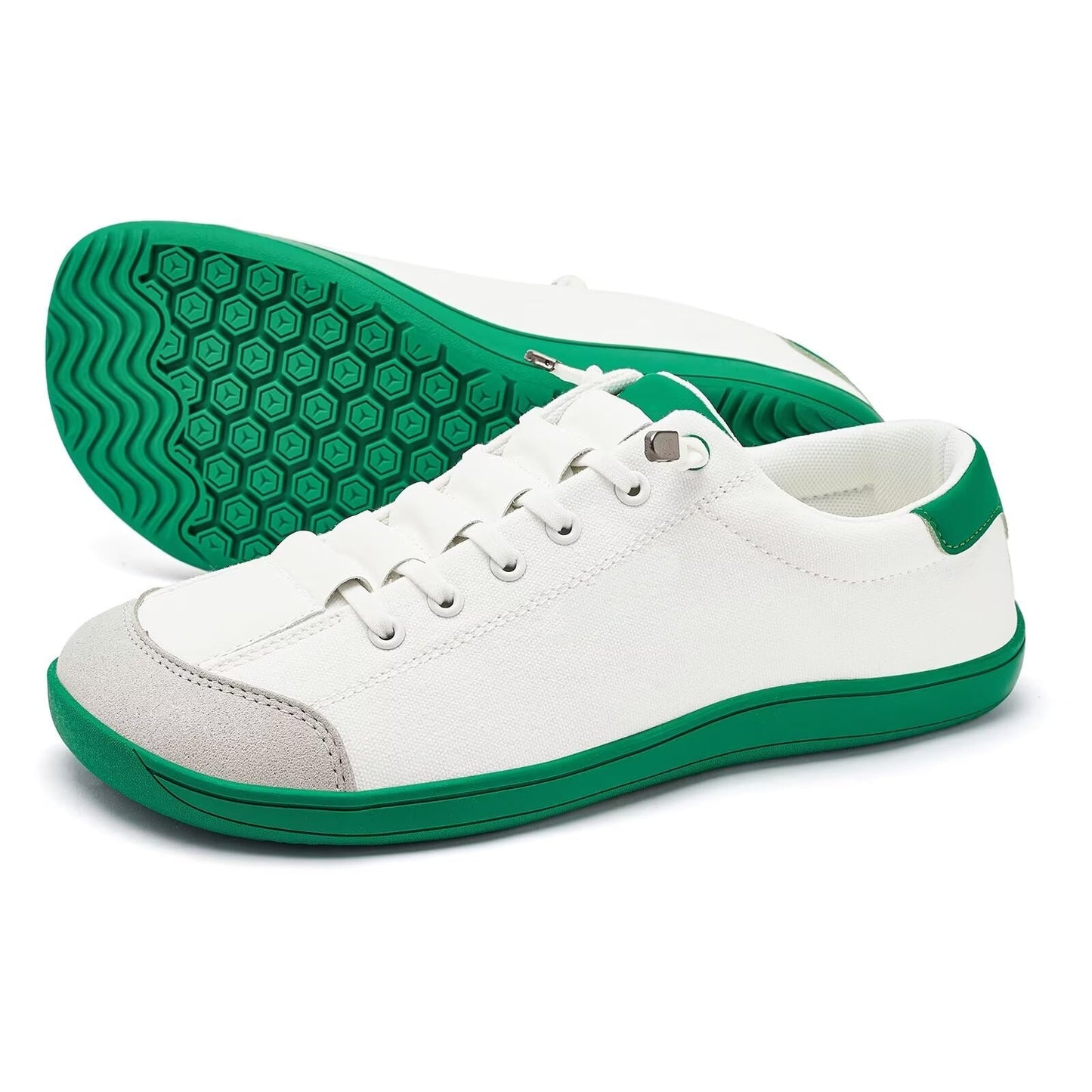 Wide Width Canvas Slip-on Minimalist Shoes