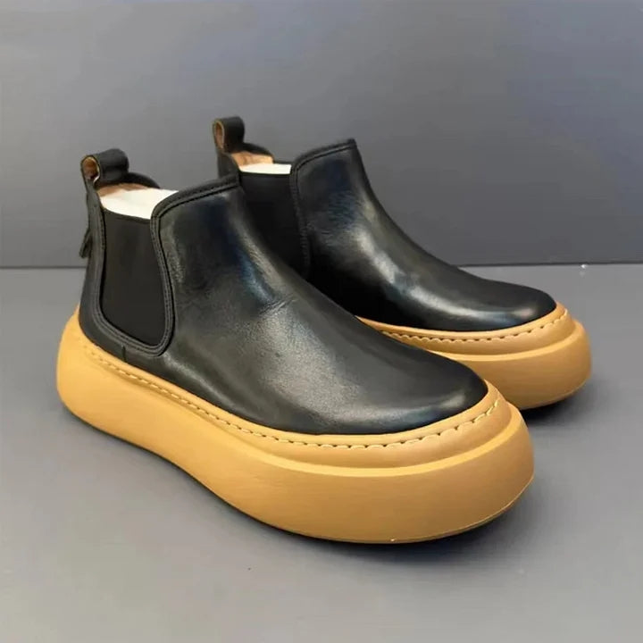 Handmade Retro Horsehide Chelsea Boot