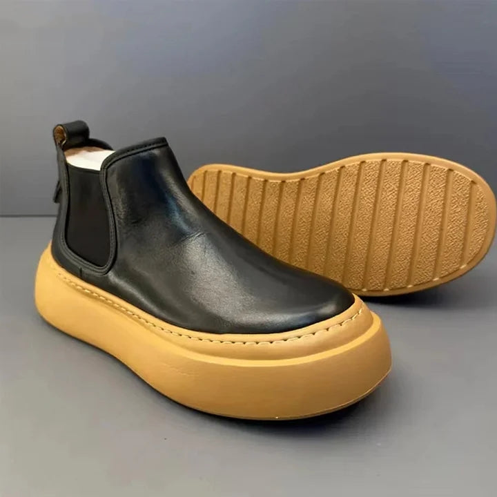 Handmade Retro Horsehide Chelsea Boot