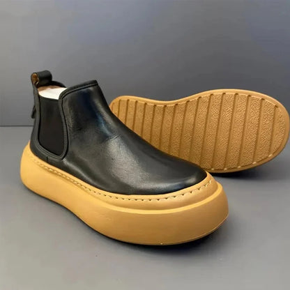 Handmade Retro Horsehide Chelsea Boot