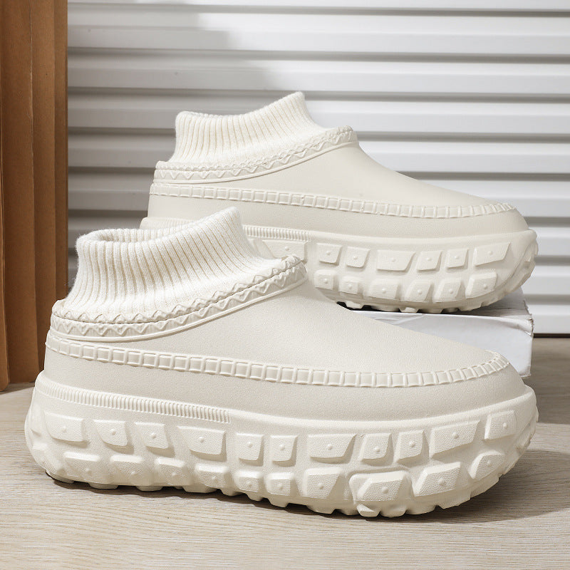 Closed-toe Waterproof Fleece Shoes