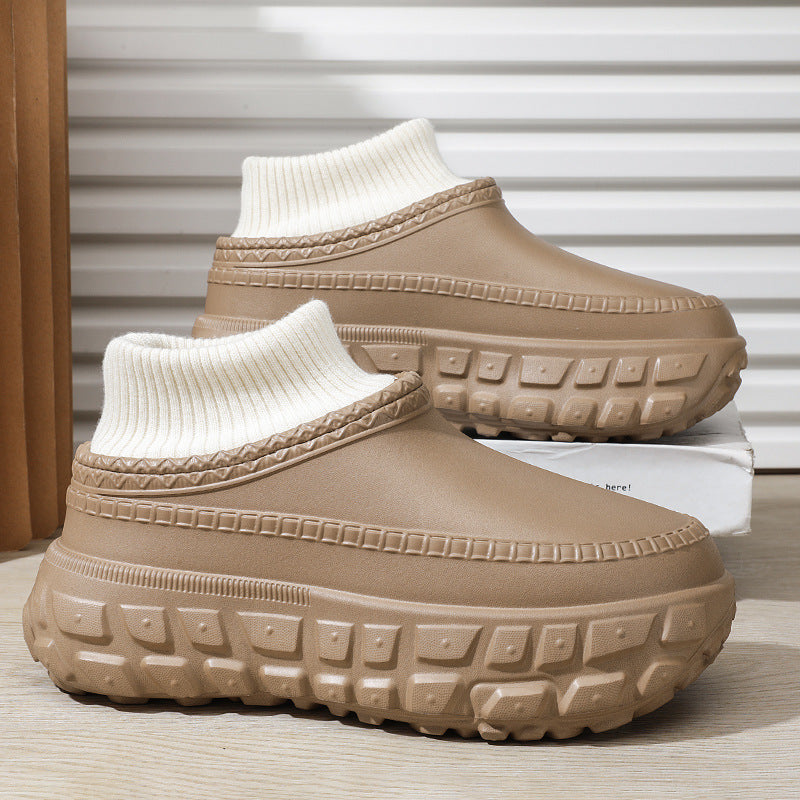Closed-toe Waterproof Fleece Shoes