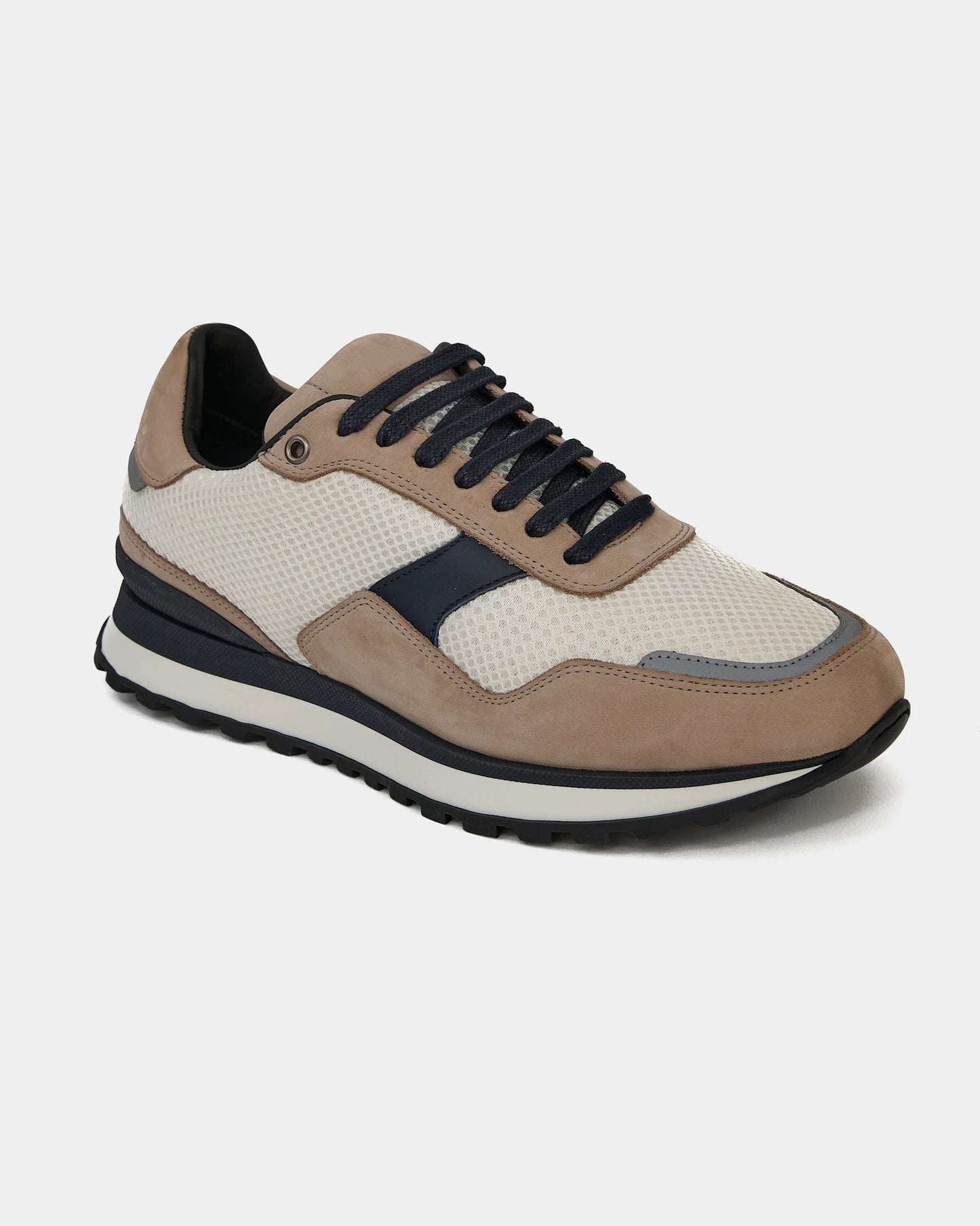 Suede Mesh Breathable Sneakers