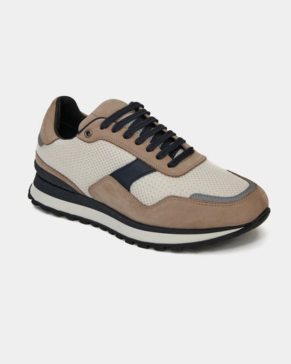 Suede Mesh Breathable Sneakers