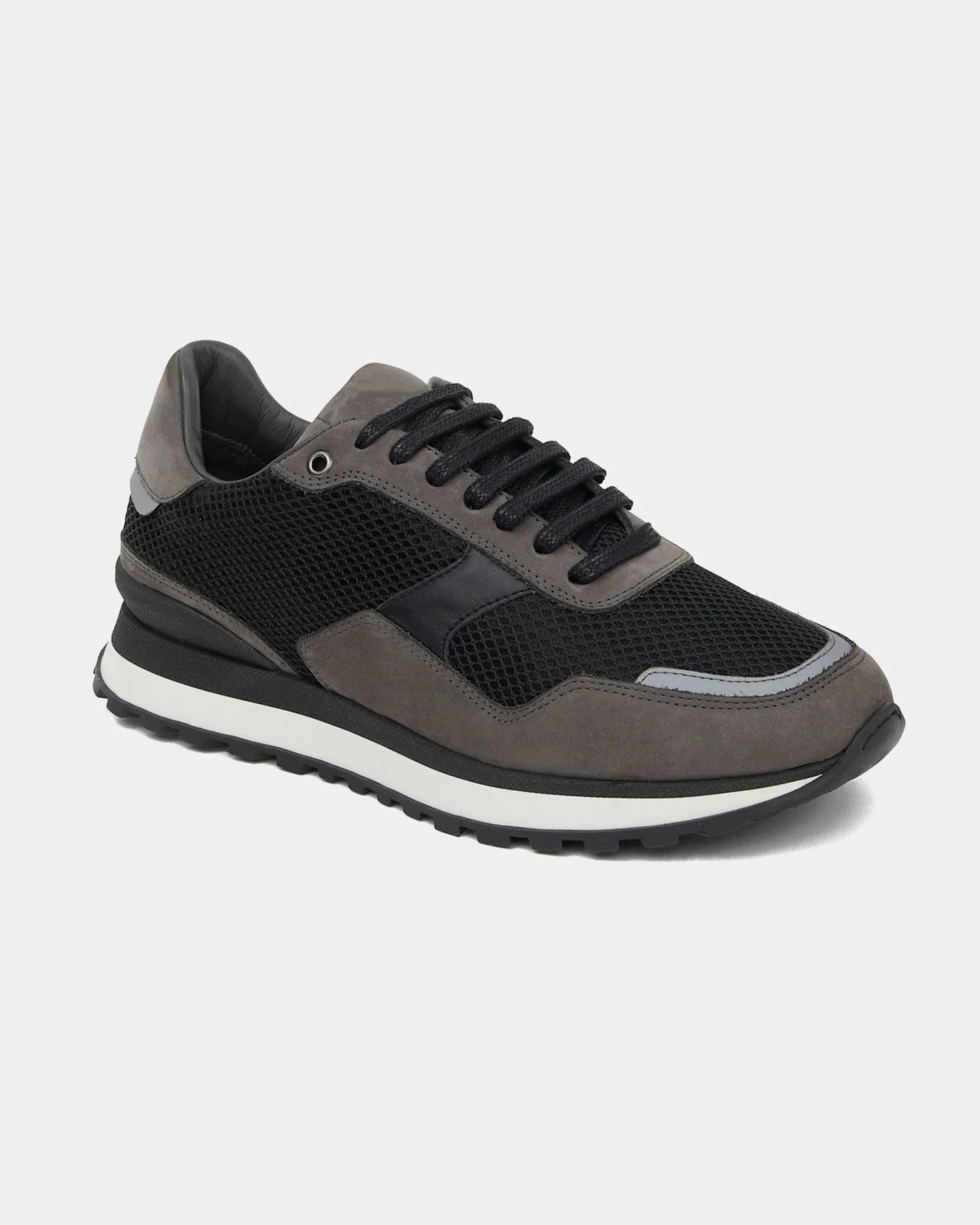 Suede Mesh Breathable Sneakers