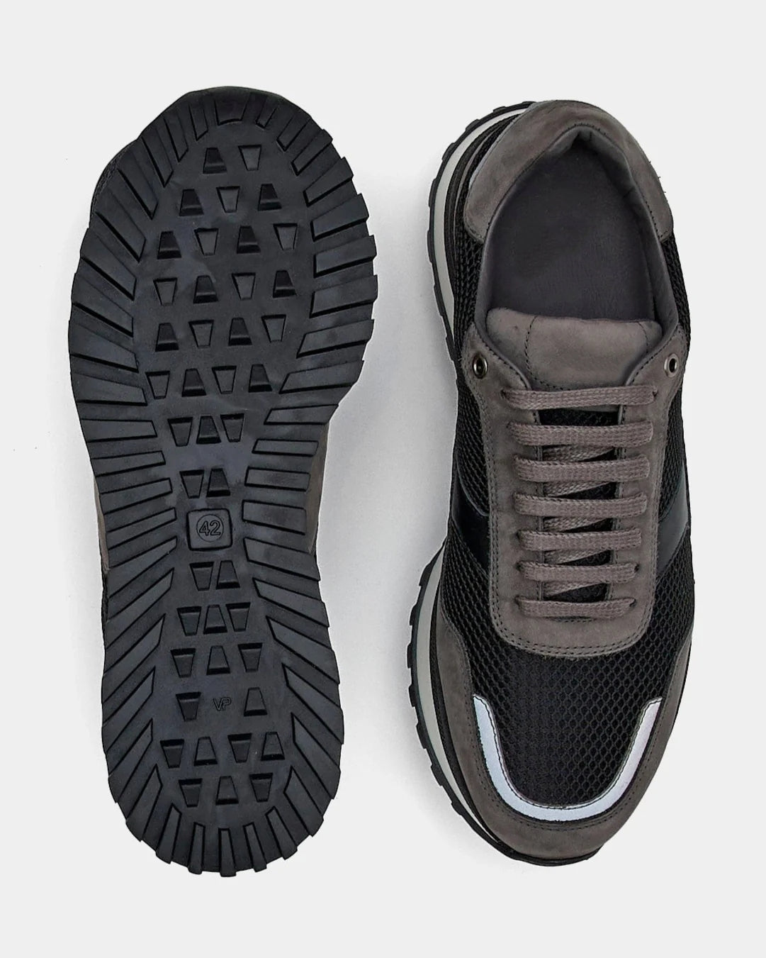 Suede Mesh Breathable Sneakers