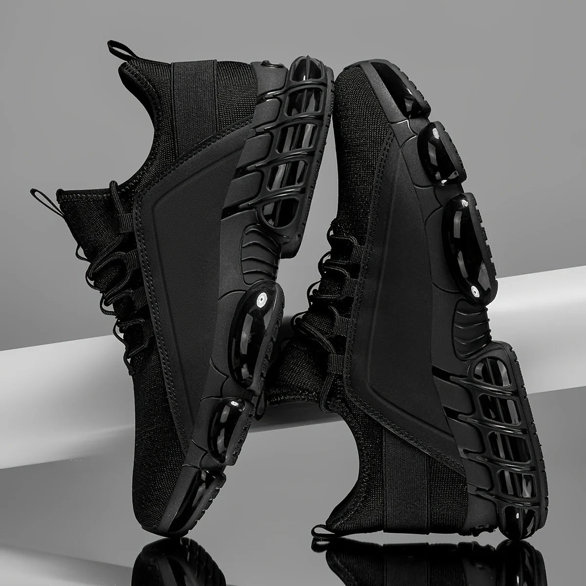 Men's Lightweight Casual Sneakers With Durable Rubber Sole