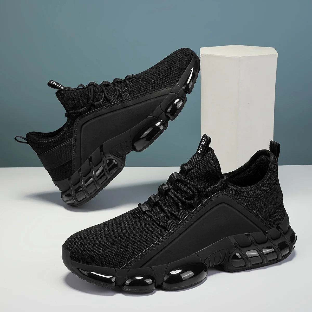 Men's Lightweight Casual Sneakers With Durable Rubber Sole