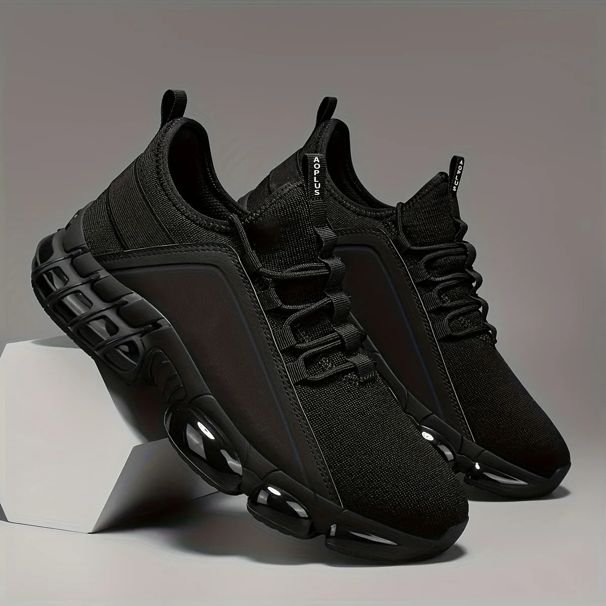 Men's Lightweight Casual Sneakers With Durable Rubber Sole