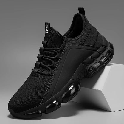 Men's Lightweight Casual Sneakers With Durable Rubber Sole