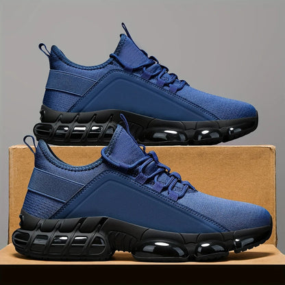 Men's Lightweight Casual Sneakers With Durable Rubber Sole