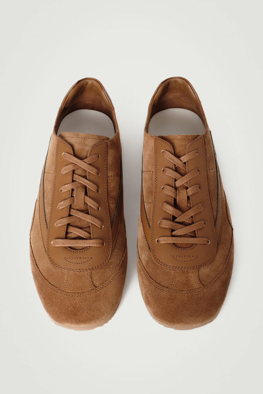 Minimal Suede Trainers