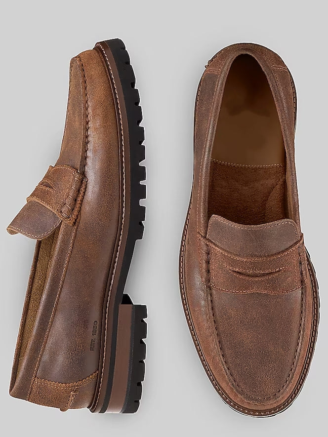 Penny Moc Toe Loafers