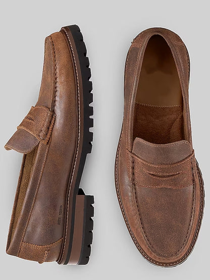 Penny Moc Toe Loafers