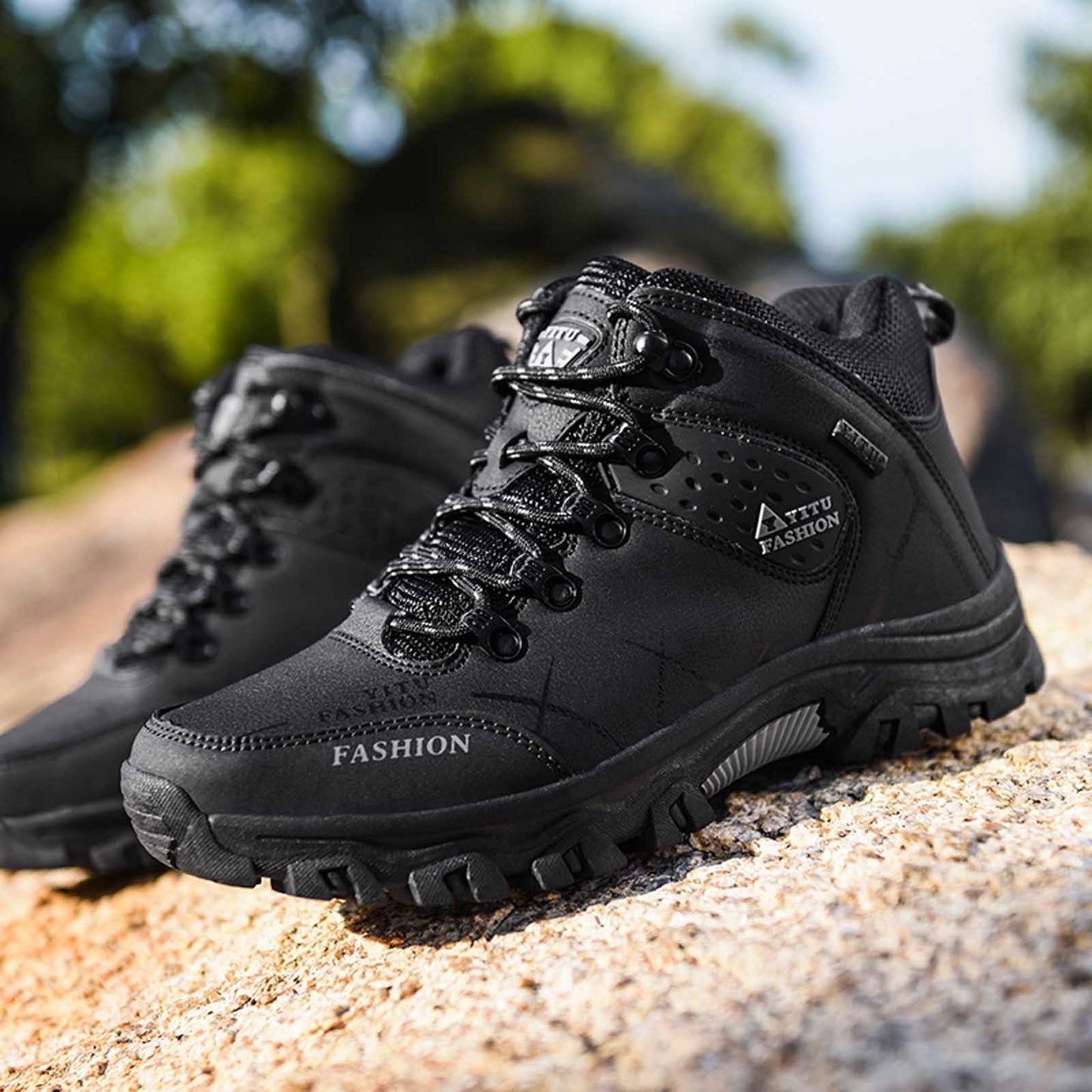 High Top Hiking Warm Outdoor Boots