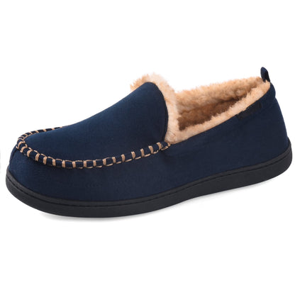 Men's Fuzzy Moccasin Casual Shoes