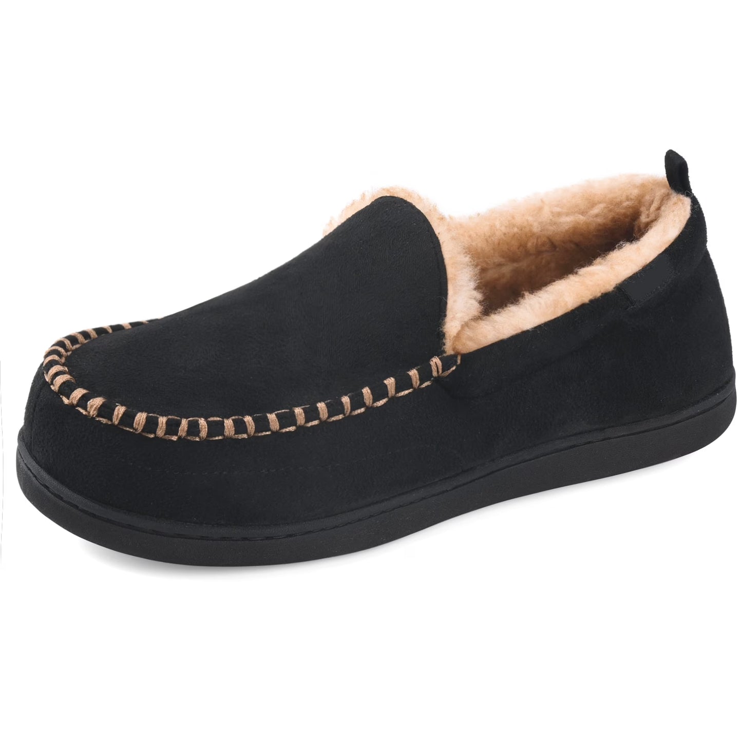 Men's Fuzzy Moccasin Casual Shoes