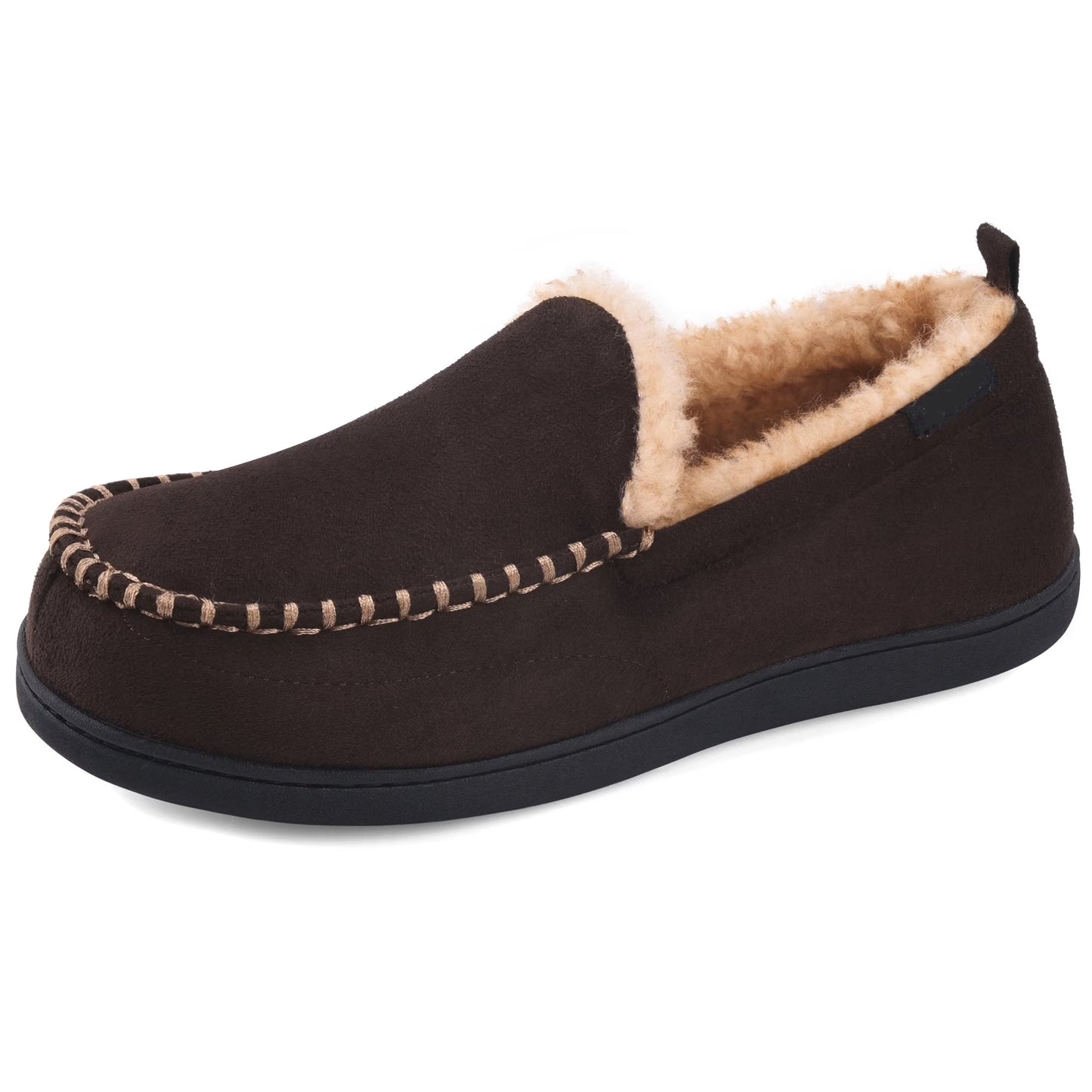 Men's Fuzzy Moccasin Casual Shoes