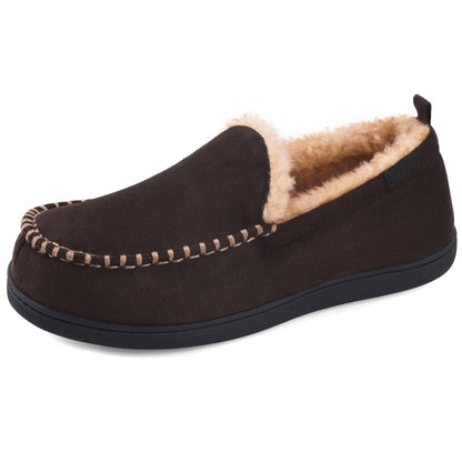Men's Fuzzy Moccasin Casual Shoes