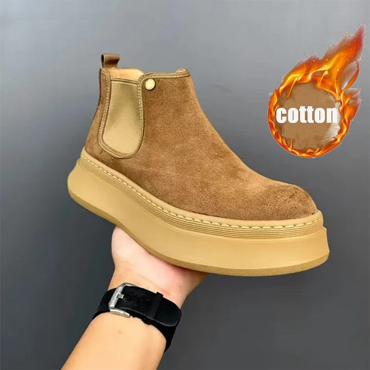 Handmade Retro British Versatile Chelsea Boots