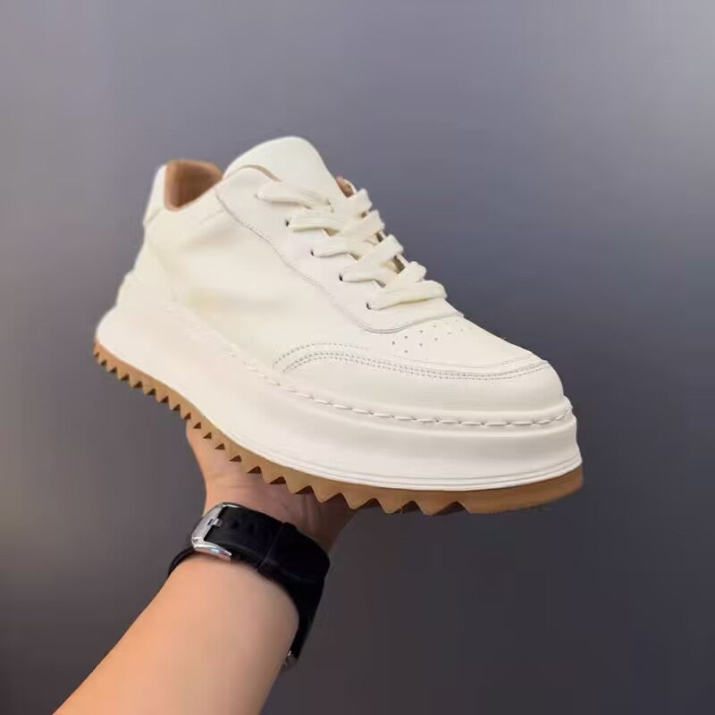 Retro Leather Casual Sneakers