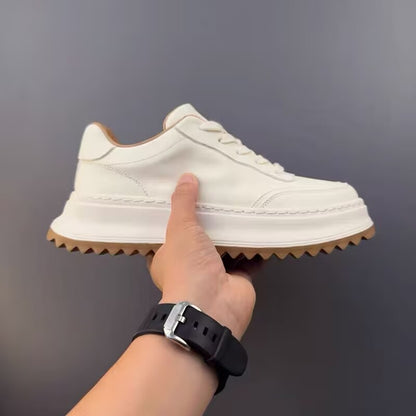 Retro Leather Casual Sneakers