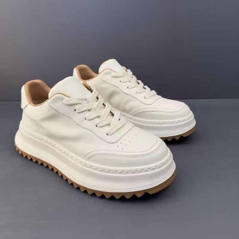 Retro Leather Casual Sneakers