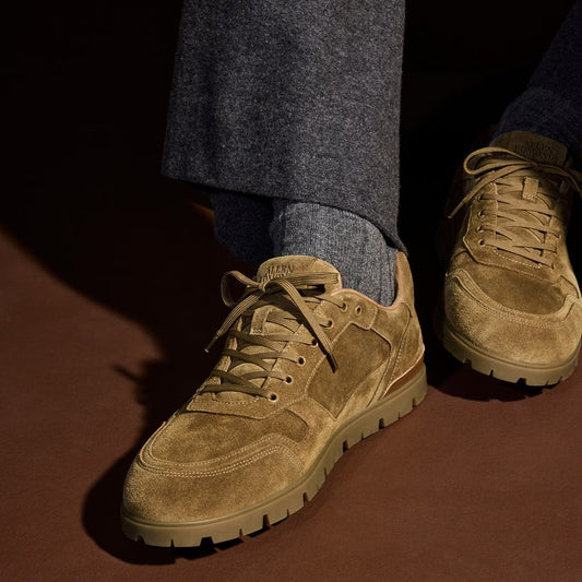 Men's Casual Suede Sneaker