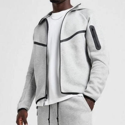 Fleece Full Zip Hoodie Suit