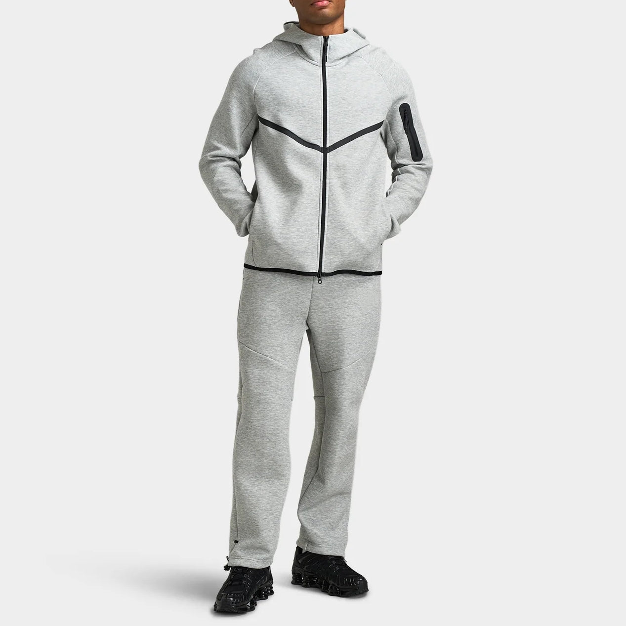 Fleece Full Zip Hoodie Suit