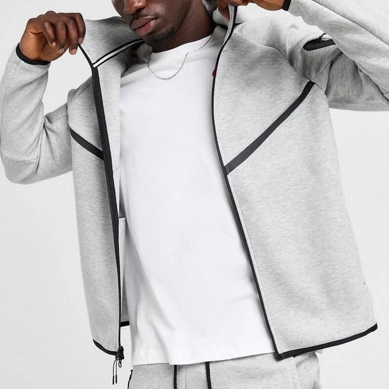 Fleece Full Zip Hoodie Suit