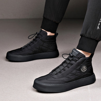 High-top Fleece-lined Casual Shoes