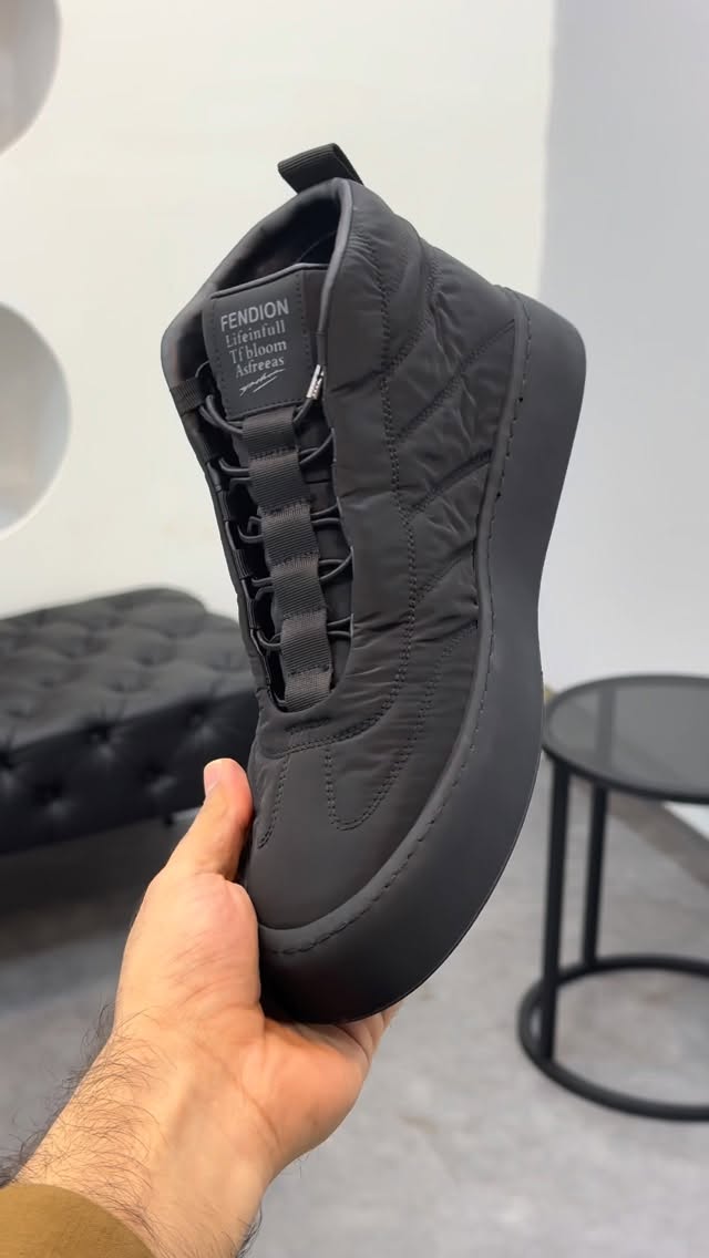 High-top Fleece-lined Casual Shoes
